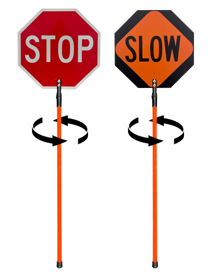 Stop/Slow & Stop/Stop Paddles