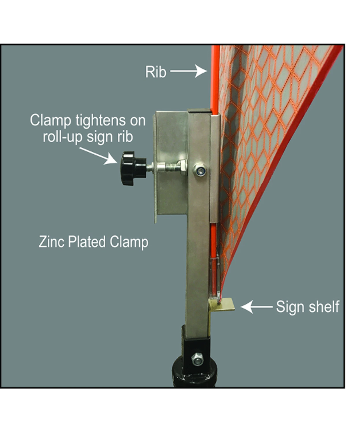 Watchdog Compact Springless Sign Stand