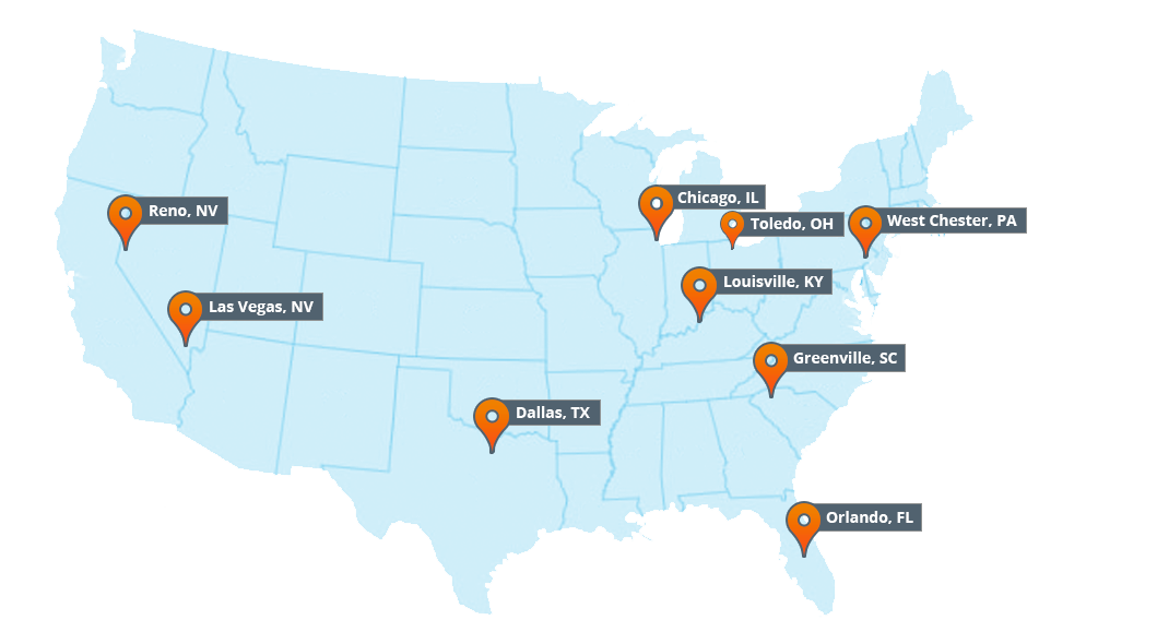 Our Distribution Centers