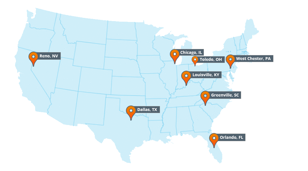 Our Distribution Centers