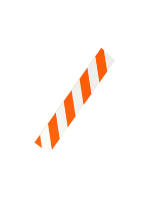 4' Reflective Plastic Rail