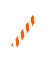 4' Reflective Plastic Rail