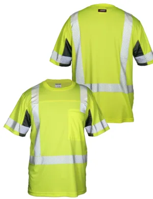 Kishigo Premium Black Cool Touch Class 3 T-shirt