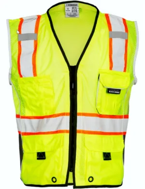 Premium Black Series Heavy Duty Safety Vest