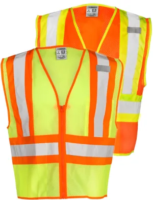 Contrasting Mesh Class 2 Vest