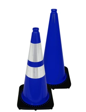 28 Blue Traffic Cones