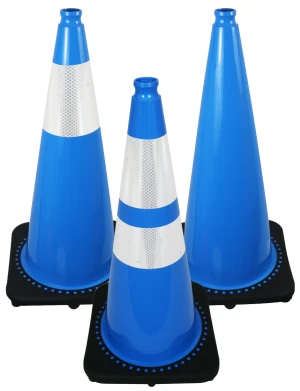 28 Light Blue Traffic Cone