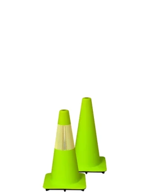 18 Lime Traffic Cones