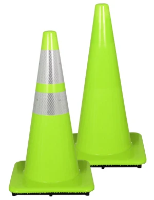 28 Lime Traffic Cones