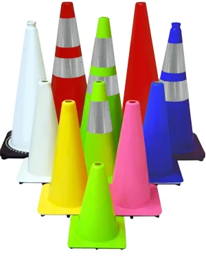 Multi-Color Traffic Cones