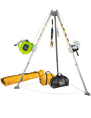 FallTech 8' Tripod Kit with SRL & Wench