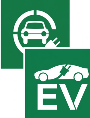 EV Charging Station Stencils