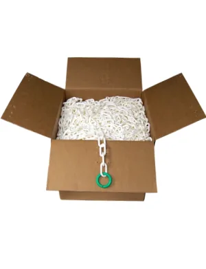 500' Box of Plastic Chain (2 Links)