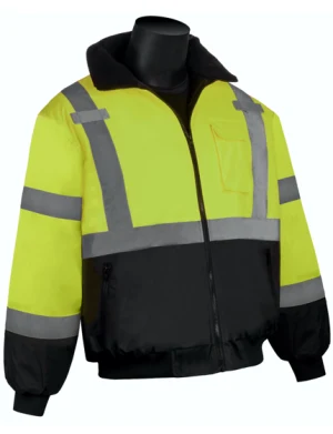 Liberty Safety Lime Class 3 Bomber Jacket