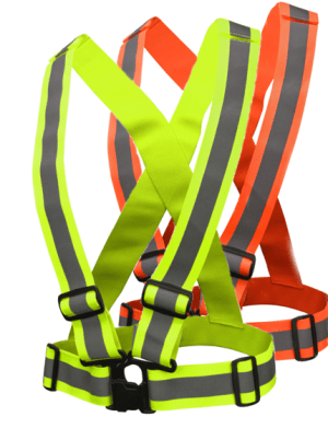 High Visibility Breakaway X-Back Safety Harness
