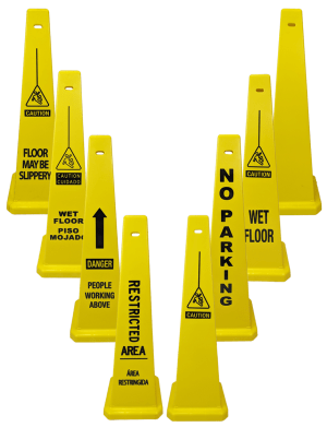 36" Tall Lamba Cones