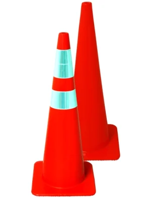 36 Solid Orange Traffic Cone