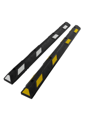 6' Economy Recycled Rubber Parking Blocks