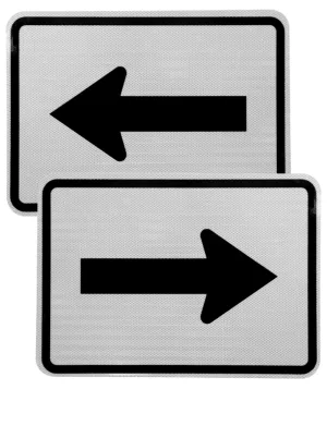 Reversible LEFT or RIGHT Arrow (M6-1)