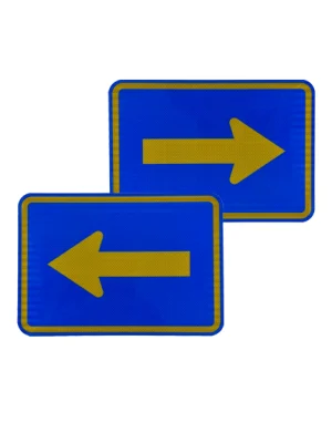 Reversible Yellow Arrow (M6-1) Blue & Yellow