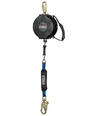 FallTech Contractor Leading Edge Class 2 SRL with 30' Galvanized Steel Cable and Anchorage Carabiner