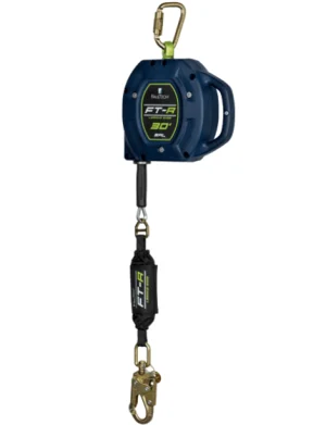 FallTech FT-R® Class 2 Leading Edge SRL with 30' Galvanized Steel Cable, 420 lb max.