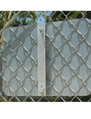 Chain Link Fence Sign Mounting Brackets