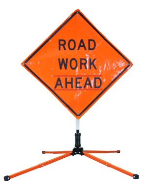 Bone Single Spring Sign Stand for Roll Up Signs