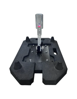 QuandraFlex Rubber Base Sign Stand for Roll Up Signs