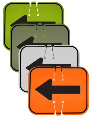 Reversible Clip On Signs