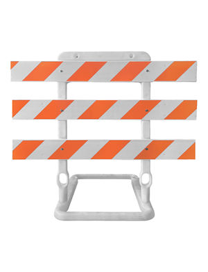 6' Type 3 'Break-Away' Barricade