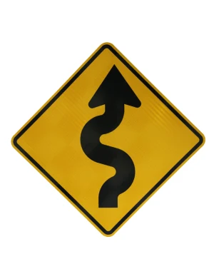 Winding Road Right Symbol Signs (W1-5R)