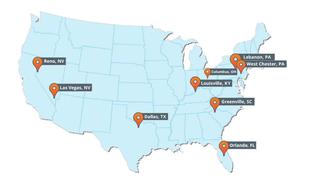 Our Distribution Centers