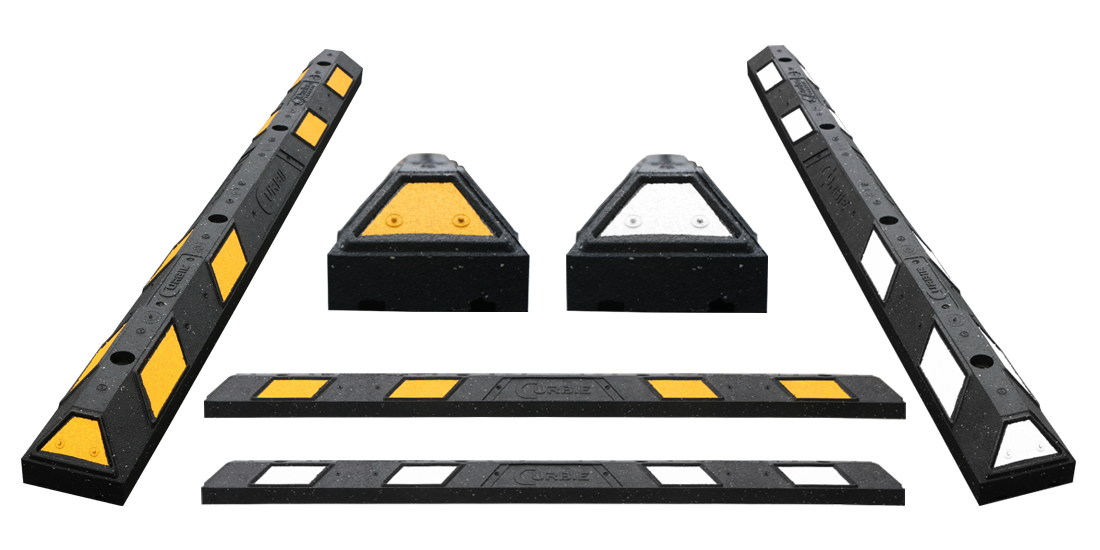 Clearline Rubber Parking Blocks