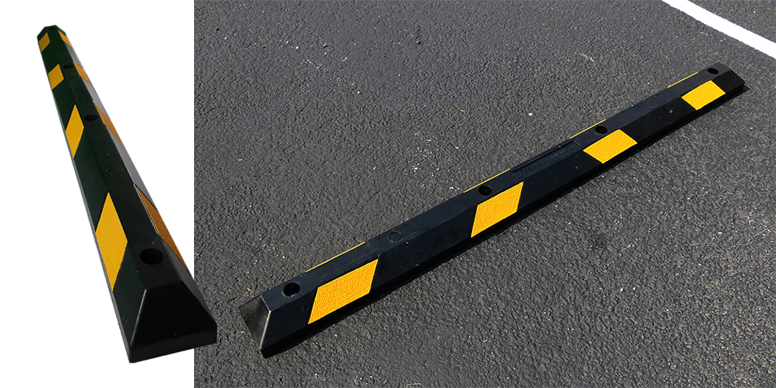 Low Profile Rubber Parking Block