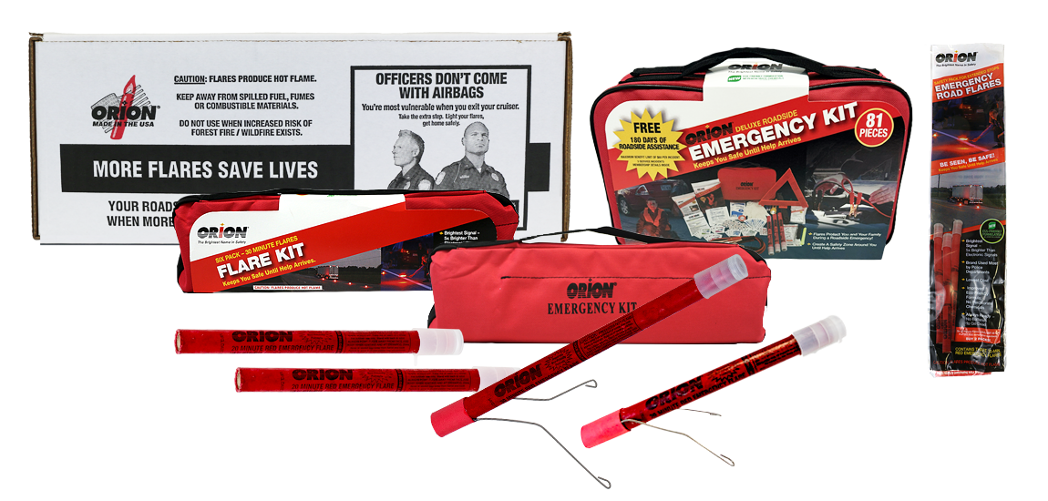 image of three orange plastic channelizer drumbs