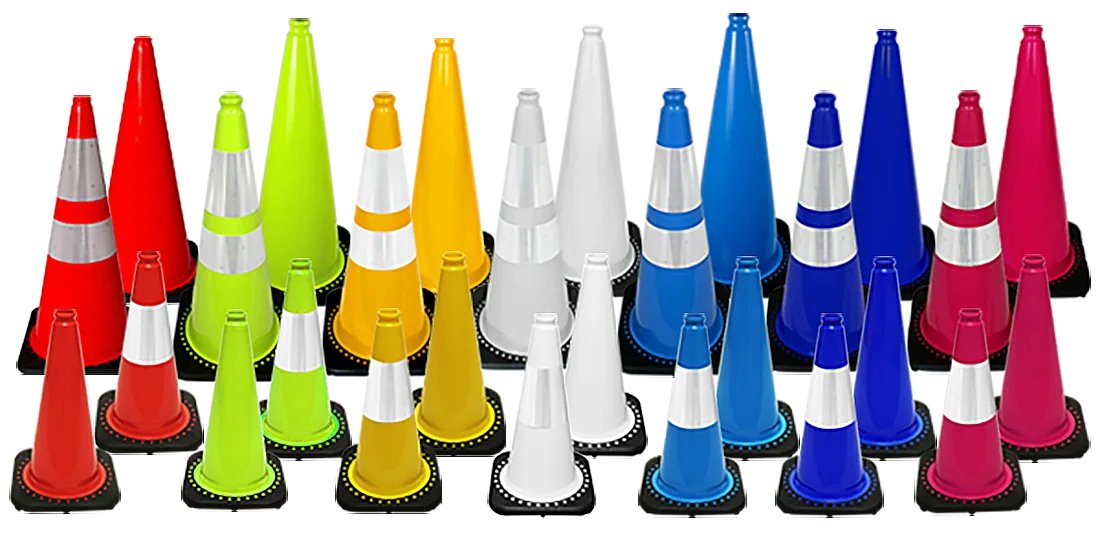 JBC Black Base Traffic Cones