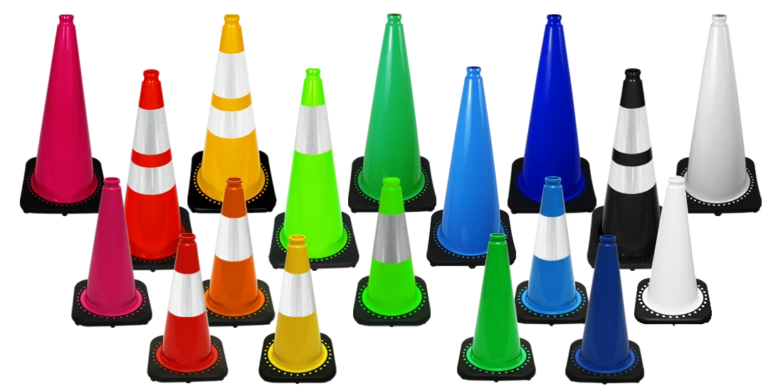 JBC Black Base Traffic Cones