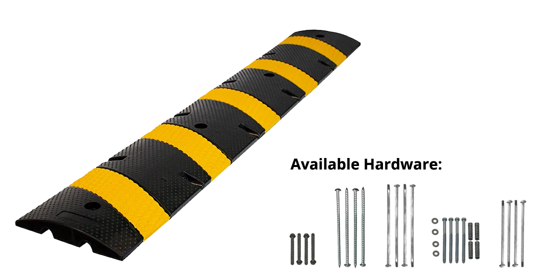 Economy Rubber Speed Bumps