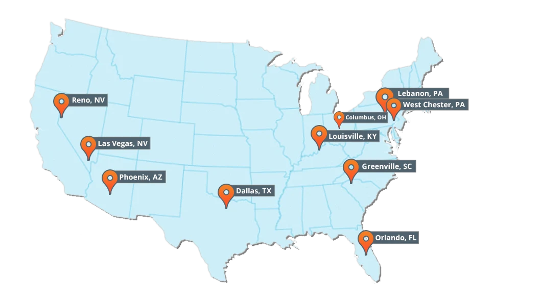 Our Distribution Centers