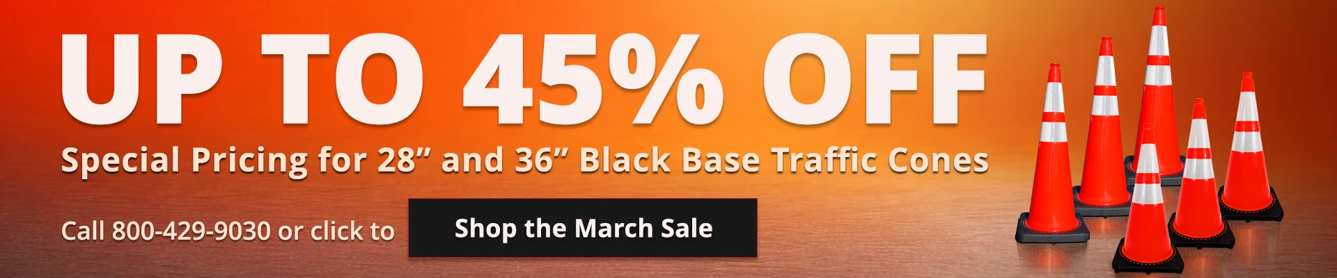 March Sale Banner