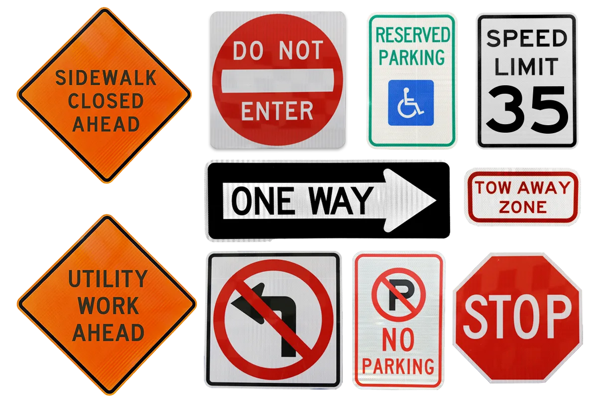image of All Rigid Traffic and Construction Signs On Sale