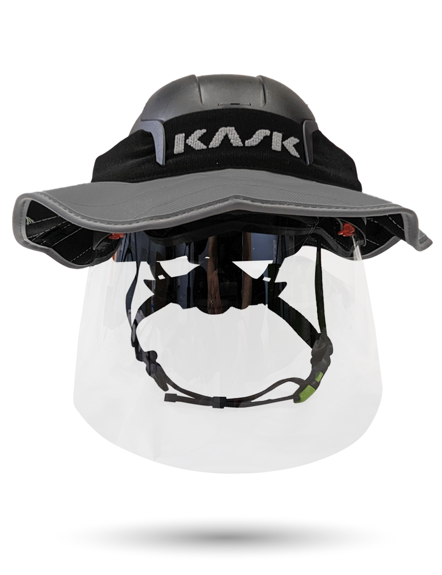 Black KASK Zenith Helmet Full Face Anthracite Sun Shield Black KASK Zenith Helmet Full Face Anthracite Sun Shield